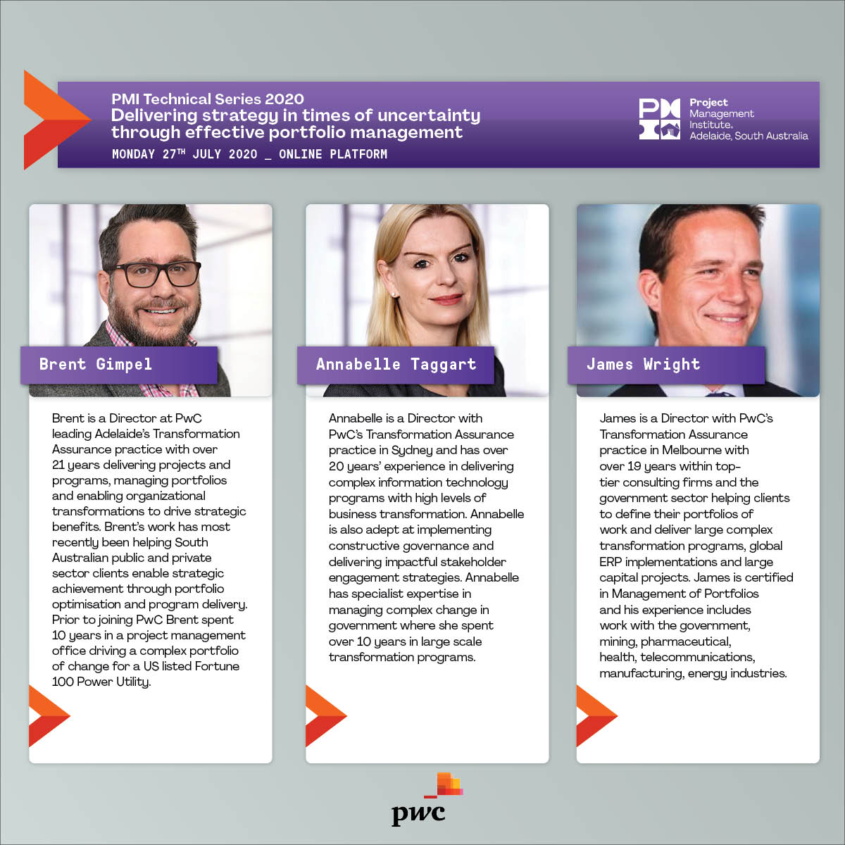PMI Speaker Events Delivering strategy in times of uncertainty through effective portfolio management6